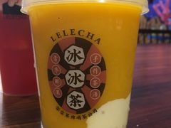 杨枝甘露冰冰茶-LELECHA乐乐茶(上海五角场万达广场店)