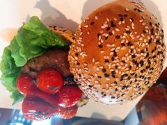 芝心牛肉汉堡-Lets burger非常汉堡·环球风味(蓝色港湾店)