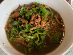 青椒肉丝盖浇面-花园茶楼(兴城西路店)