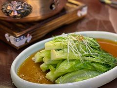 白灼罗马生菜-恭敬李·烤鸭(天坛北门店)
