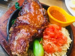 鐵板牛柳餐-龙城冰室(骏业街)