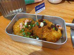 贵州特色洋芋粑粑-黔三一夺夺粉酸汤火锅(百信店)