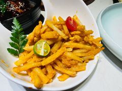 蛋黄焗薯条-卯时·龙光雅宴·精致锡帮菜(惠山古镇店)
