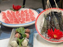 招牌原切牛肉拼盤-喜聚薈·花膠雞海鮮火鍋(越秀店)