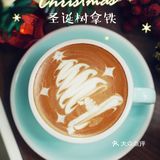 有手就会 | 💯成功圣诞树拉花🎄