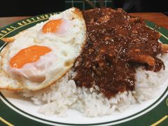 黑椒牛扒双蛋饭-肥韬茶餐厅(南山mini店)