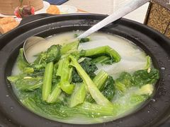 萝卜排骨春菜煲-金燕岛潮州酒楼