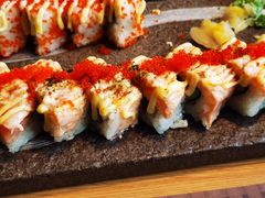 纹火三文鱼反卷-林妈妈村·日式料理(宝山万达店)