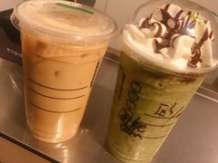 抹茶碎片星冰乐-星巴克(广州淘金路店)