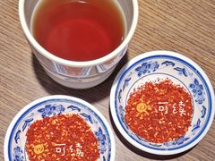 芝麻辣椒干碟-肖四女乐山跷脚牛肉(世博源店)