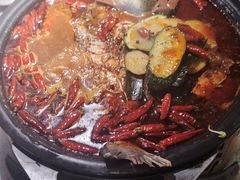 -探鱼·鲜青椒爽麻烤鱼(北京路天河城店)