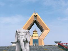 -法门文化景区-合十舍利塔