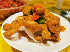椒盐牛蛙-金玉满堂潮州酒楼(无限极荟购物广场店)