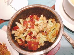 生炒有机菜花-大树餐厅(益田假日店)