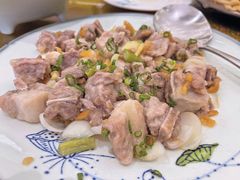 金蒜蒸排骨-花城苑广府菜(海心沙店)