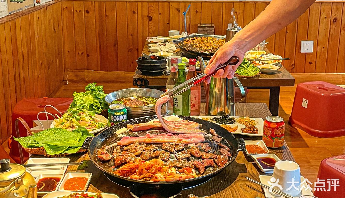 大连韩剧同款锅盖烤肉🥩滋滋冒油炒饭嘎嘎香❗️