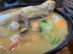 黄鱼肉丝汤年糕-台州老六海鲜面馆(上南总店)