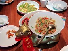 28秒爆炒黄牛肉-望湘园·洞庭渔宴(浦江欢乐颂店)