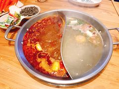 麻辣骨汤鸳鸯锅-额尔敦传统涮火锅·冰煮羊(铁东店)