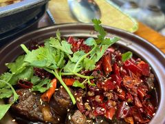 虎皮尖椒焖猪蹄-锦小馆(安贞店)
