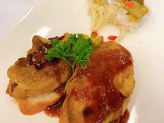 法式香煎鹅肝红酒-莫斯科餐厅