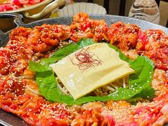 辣酱八爪鱼肥牛-TAIFORKS 大福食堂·山葵烤肉料理·拌饭(宝安店)
