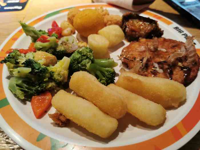 比格比萨自助(杜家坎店)-"和闺蜜的美好约会[调皮][调皮]吃的东西.