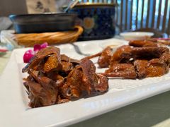 烤乳鸽-金典银峰老鹅馆·昆山菜(亭林公园店)