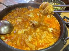 芝士火辣鸡-恩你小木屋·烤肉韩式料理(嘉兴秀洲店)