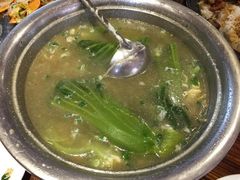 鸡杂苦瓜芥菜鸡蛋汤-顺徕德仙庙烧鸡(荔湾总店)