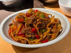 鲜切吊龙炒酸笋-水平有限广西米粉·广西风味集(五道口店)