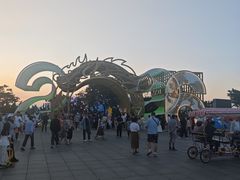 -东港音乐喷泉广场