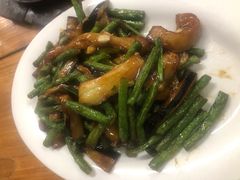 豆角炒茄子-顺发饭店