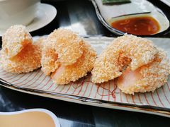 炸虾饼配泰国梅子酱-帕蓝·暹罗料理(大学路店)