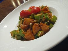 秋葵炒土豆-甘尼仕印度餐厅爵士酒吧(阳春巷店)