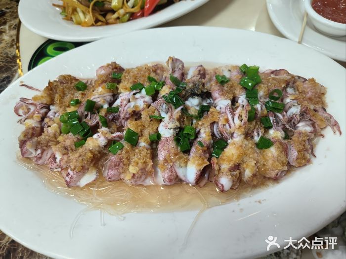 记忠海鲜清蒸八爪鱼图片