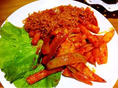 拉面炒年糕-紫霞门韩国料理烤肉(深南东路店)