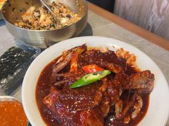 -草家酱蟹炭火烤肉店(珲春南路一店)