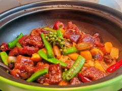石锅椒麻牛肉-海味·悦外滩中餐厅(上海宝龙丽筠酒店)