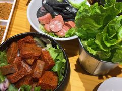 罐腌骰子黑椒牛仔粒-么肆烤肉·中式自助·烤肉大排档(街道口季佳PAI店)