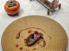 鵝肝汁醬香牛排菇-鱼桥巷·美学川菜