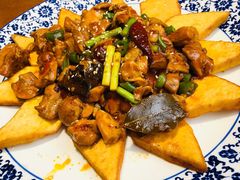 锅盔辣子鸡-蓝田印象