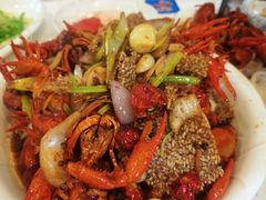 干煸秘制小龙虾-香满锅老北京羊蝎子火锅·家常菜(新街口店)