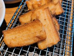 干炸带鱼-老头儿真传-老头儿油爆虾(胜利河美食街店)