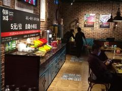 自助取餐区-领鲜潮牛鲜牛羊肉火锅(宏昌店)