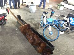 -劳动公园新疆人烤腰子