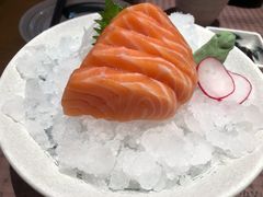 三文鱼刺身-林妈妈村·日式料理(宝山万达店)