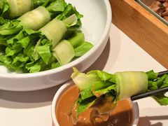 麻酱油麦菜-千椒百味•自贡盐帮川菜