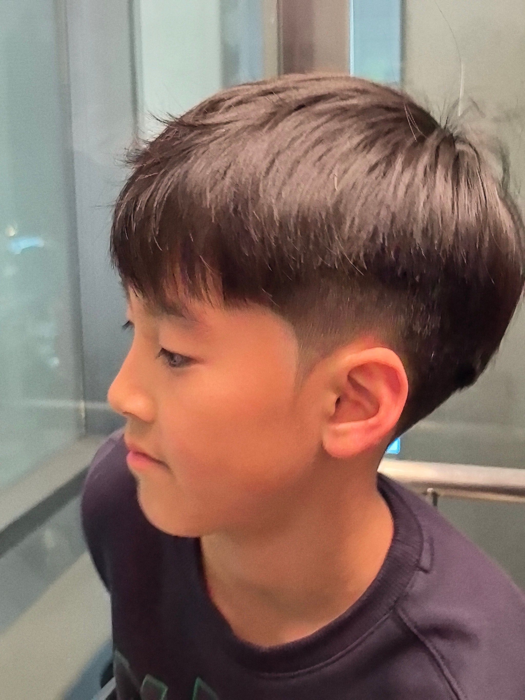 完美小男孩发型