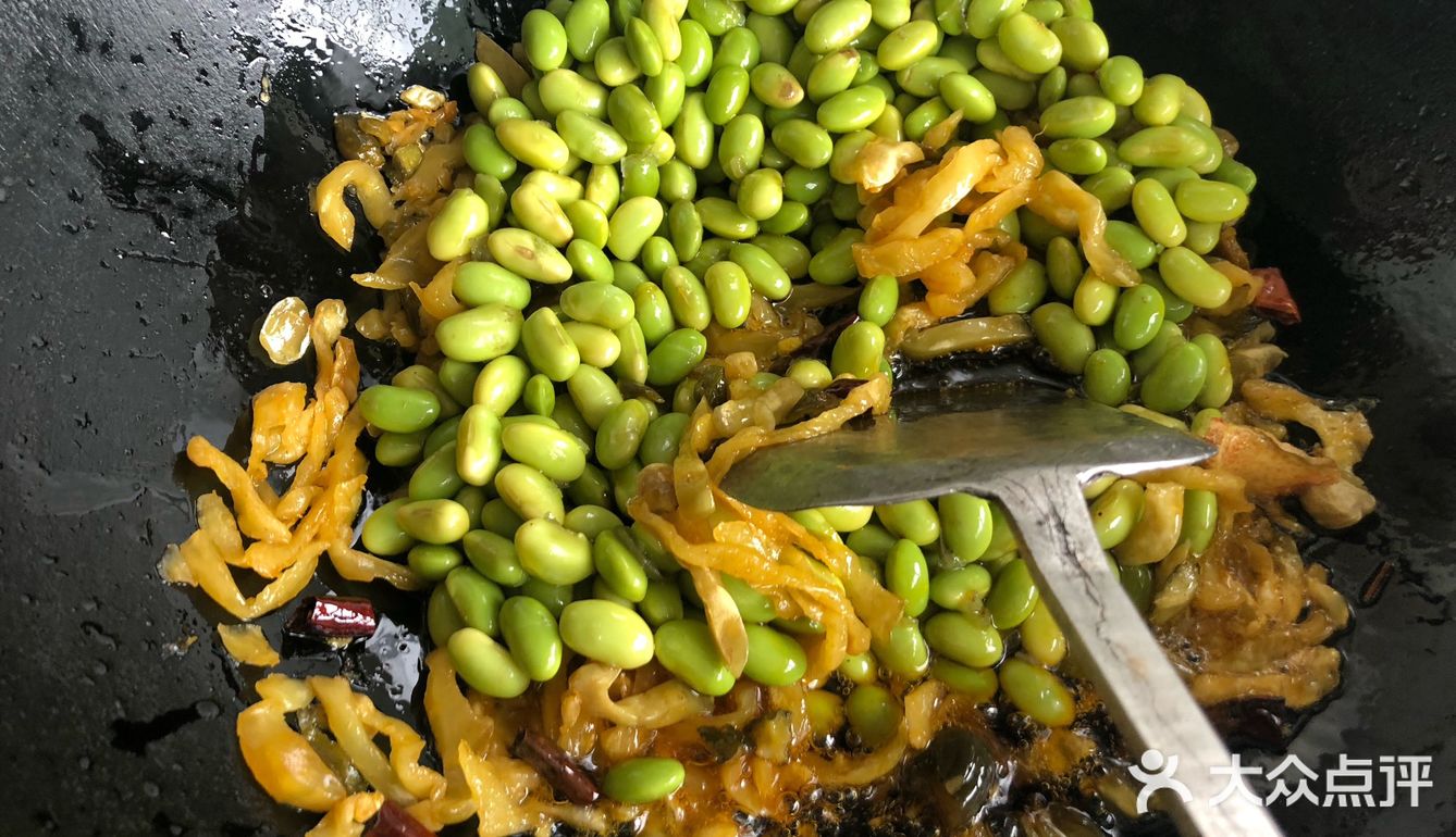 日常简单快手菜——超下饭毛豆米！